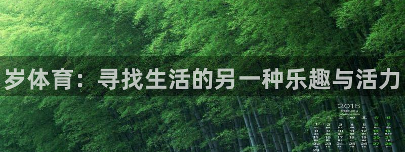 yy易游官网下载平台注册流程图：岁体育：寻找生活的另