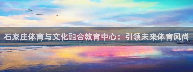yy易游官网下载招商电话地址：石家庄体育与文化融合教