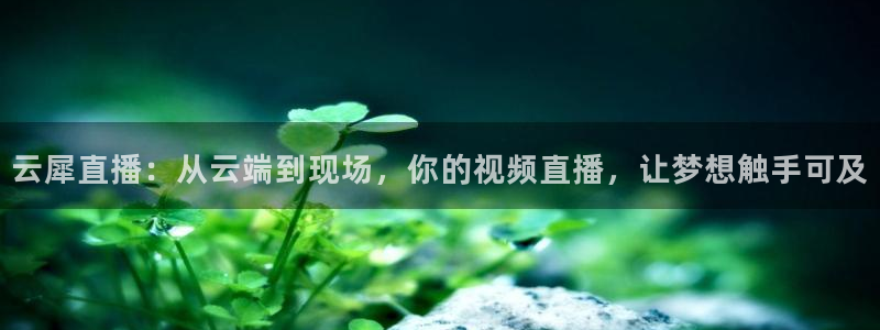 857ty体育直播：云犀直播：从云端到现场，你的视频直播，让梦想触手可及